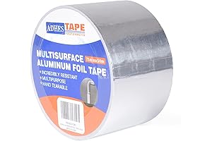 ADHES Premium Aluminum Foil Tape (3 Inch x 164 Feet)
