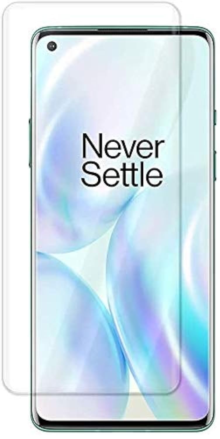 Muzz One Plus 9 Pro UV Liquid Curved Full Glue Tempered Glass Screen protector for 1+9 Pro