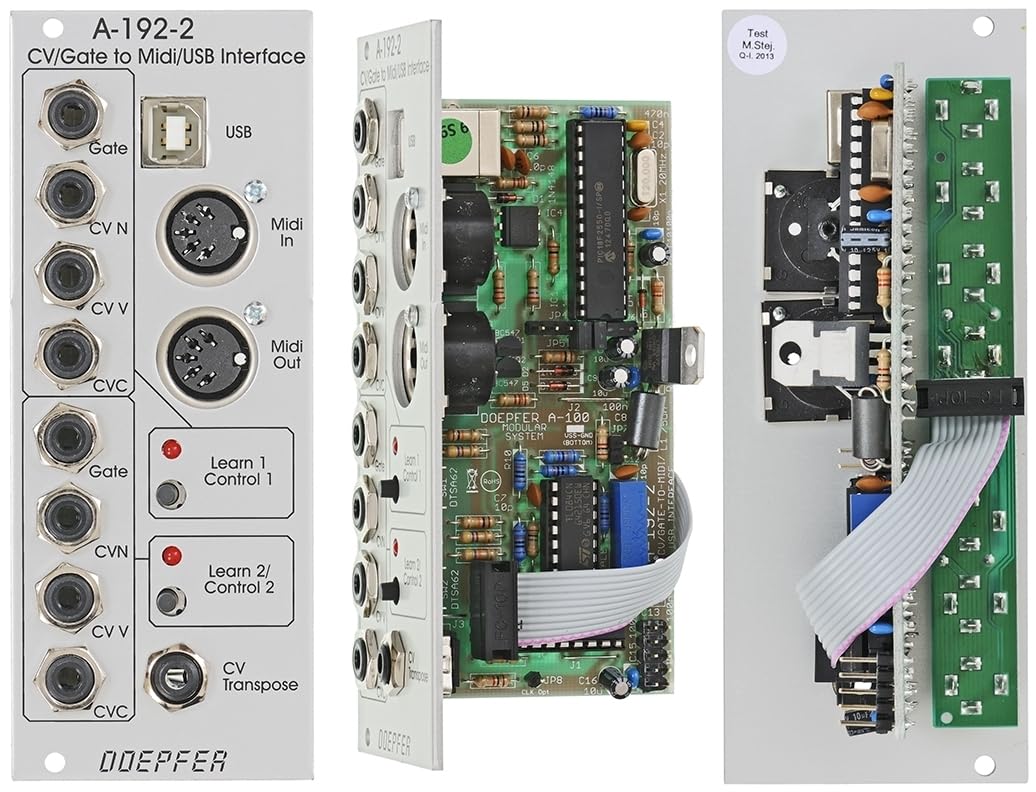 A-192-2 Dual CV/Gate to MIDI/USB - Interface Modular Synthesizer