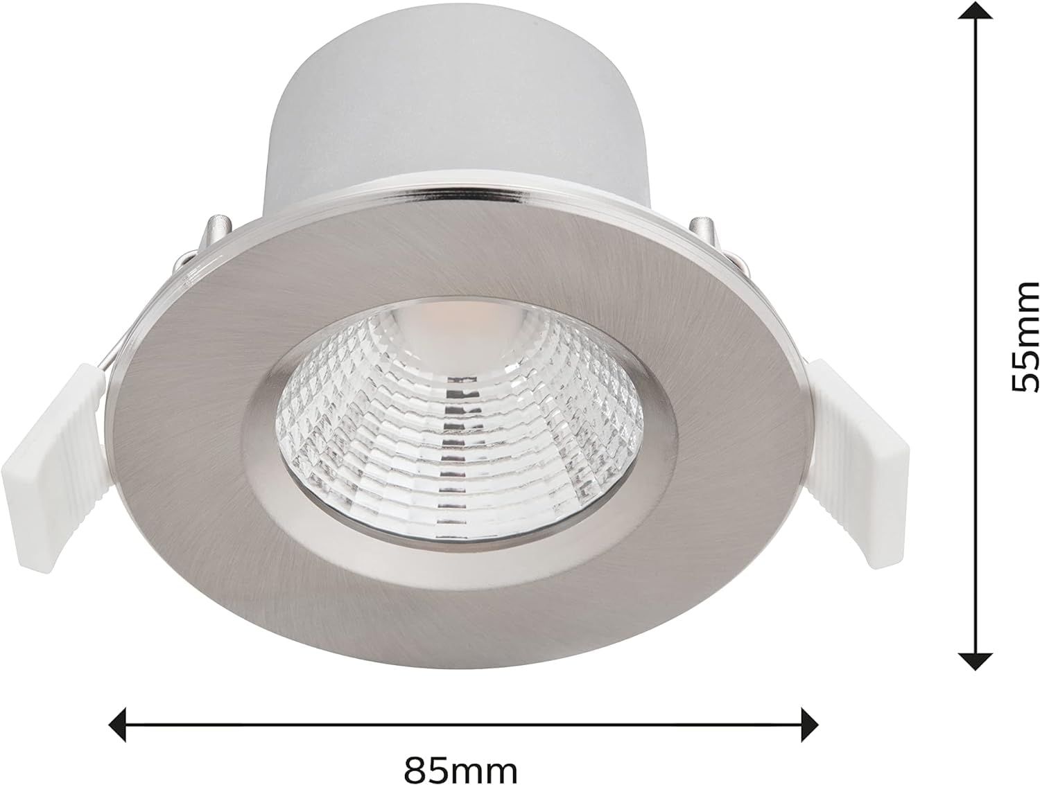 Spot LED Philips Dive IP65 - 5.5W 2700K Blanc Chaud, Variateur D'Intensité, Pour Salle De Bain