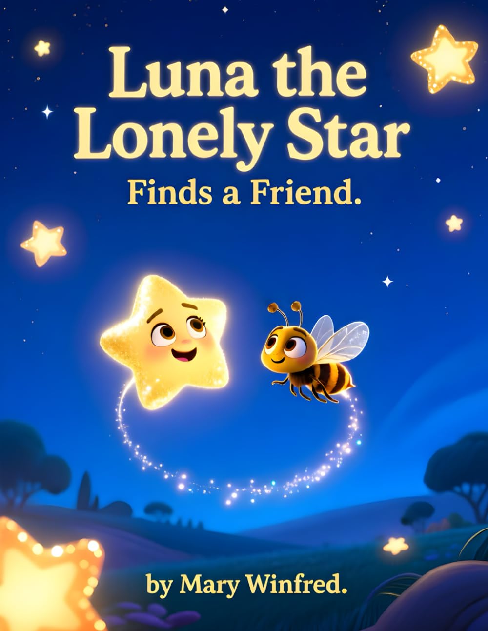 Luna The Lonely Star finds a Friend: Children's Moral Story of Friendship