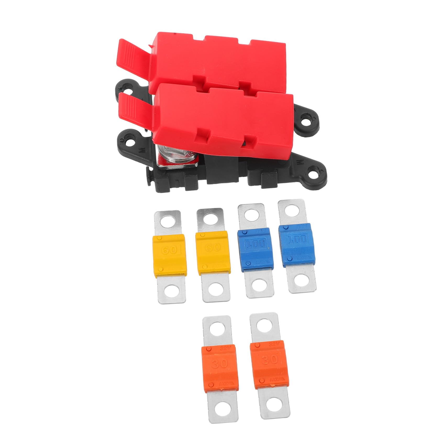 Caja de Fusibles de Automóvil Mini Atornillable para Protección de Circuitos de Fusibles para Automóvil Autopartes para Camiones y Embarcaciones