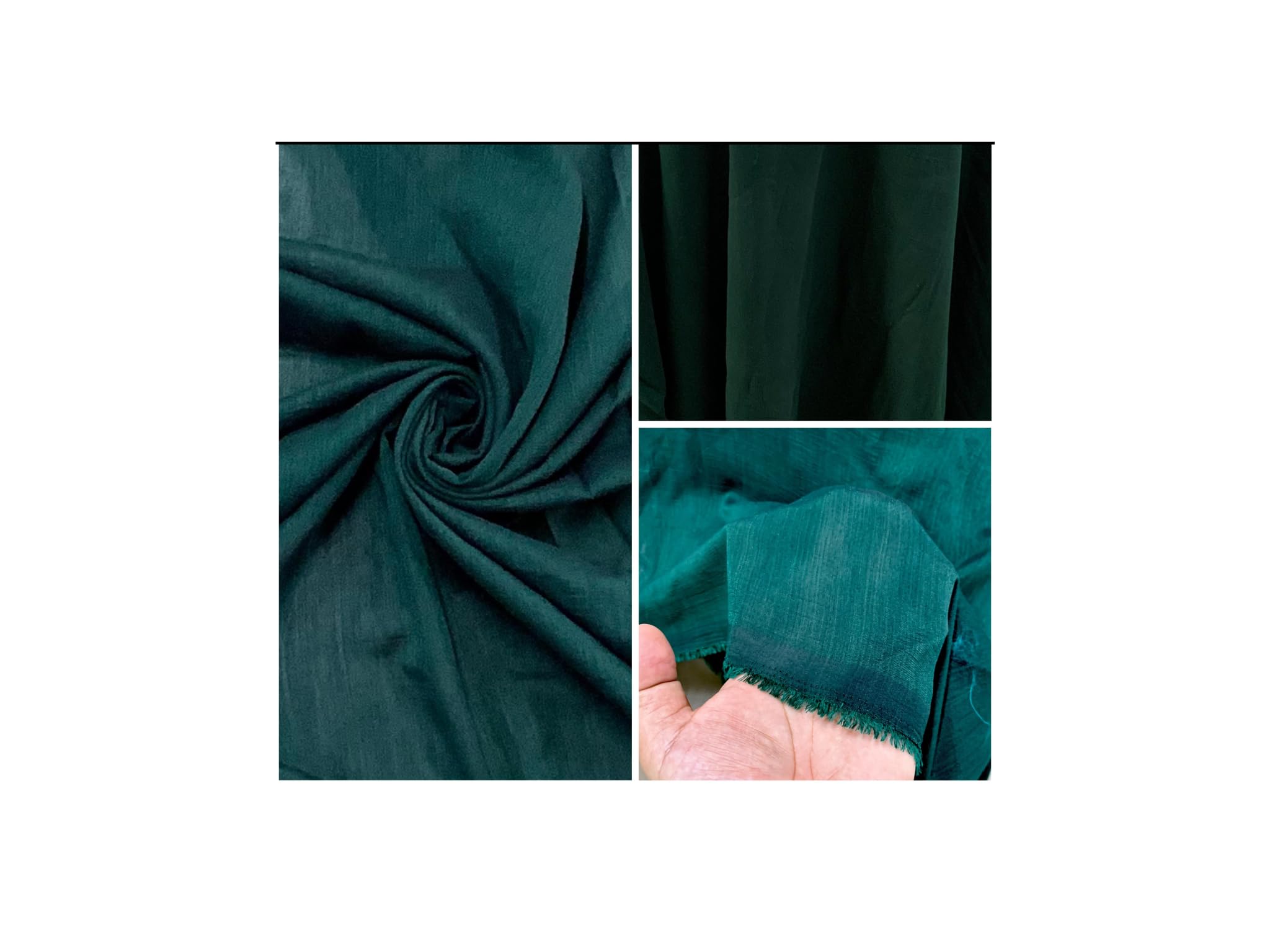 Vichitraa Unstitched Fabric Material | Length:- 1/2/3/4/5 Width:- 44 Inch | Available In Many Colours | Used In Kurti/Saree/Dress/Gowns/Pallazo/Salwar-image-20