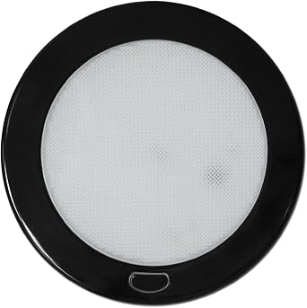 Dream lighting 12volt RV Interior LED Ceiling Light with Switch Pure White Lighting 4000K, 320lumens 5 inch
