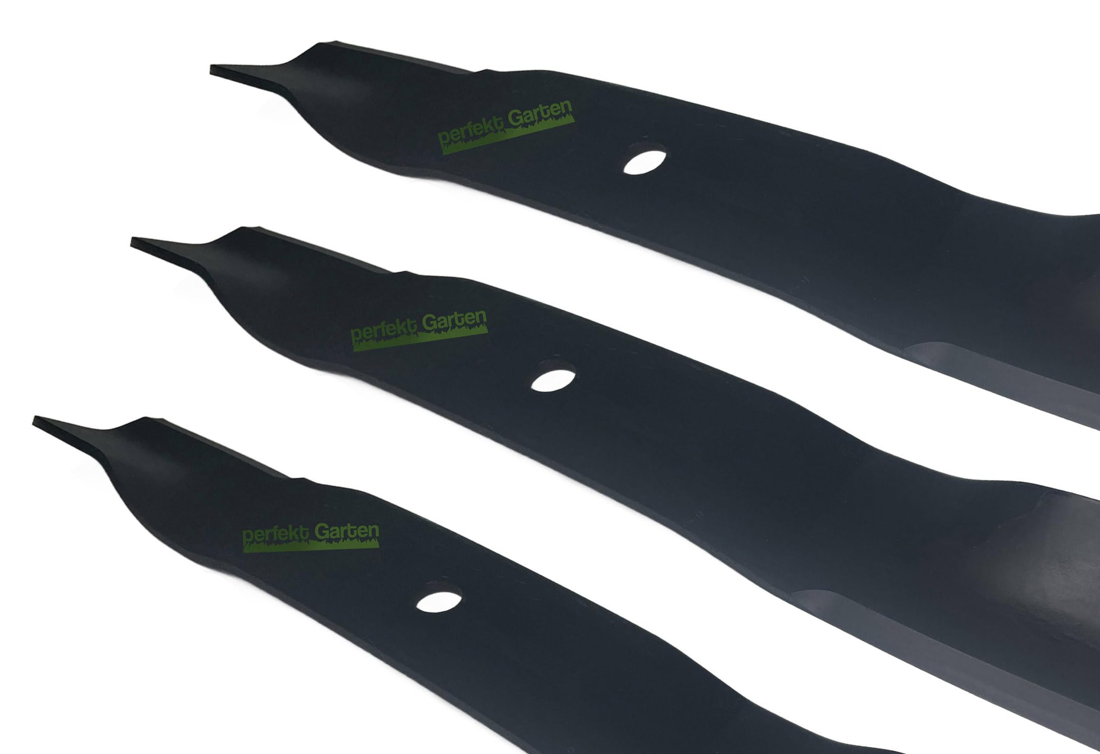 perfektGarten 3 lames de tondeuse à gazon de 55 cm compatibles avec John Deere X 700 720 724 728 729 740 744 M143504