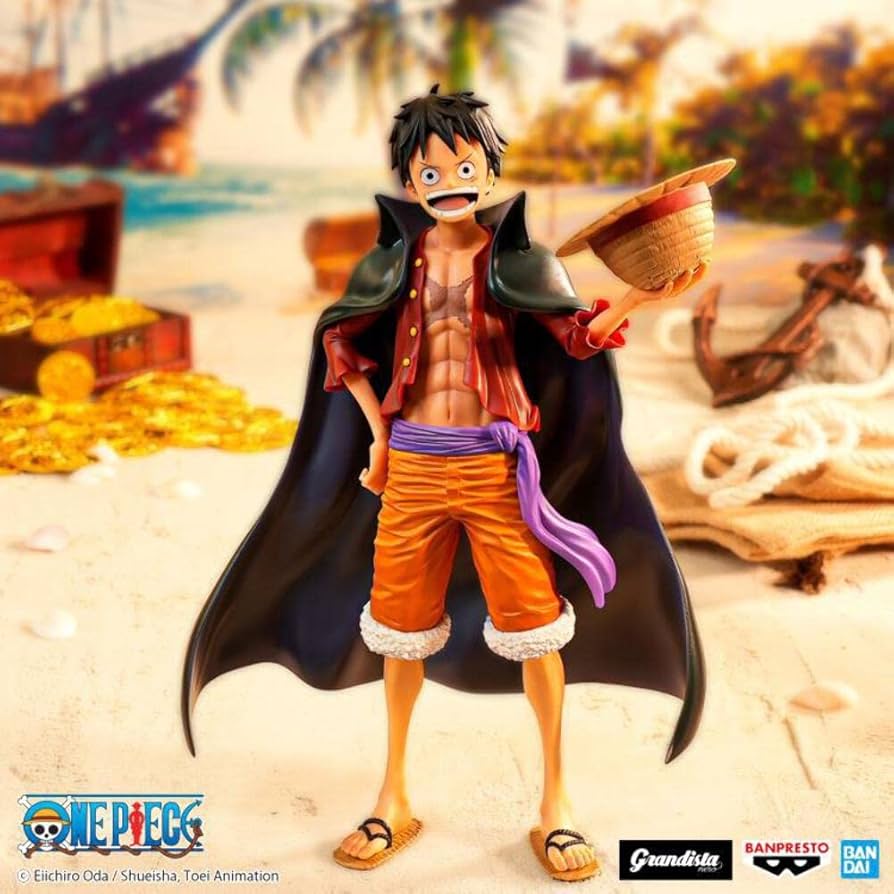 ルフィGrandista Amazon.com: Banpresto - One Piece - Monkey D. Luffy, Bandai