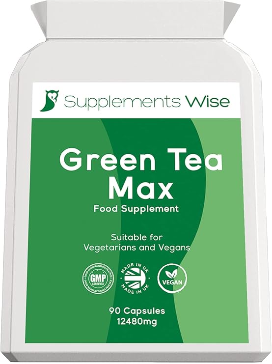 Green Tea Capsules High Strength 90 x 12480mg Green Tea Extract
