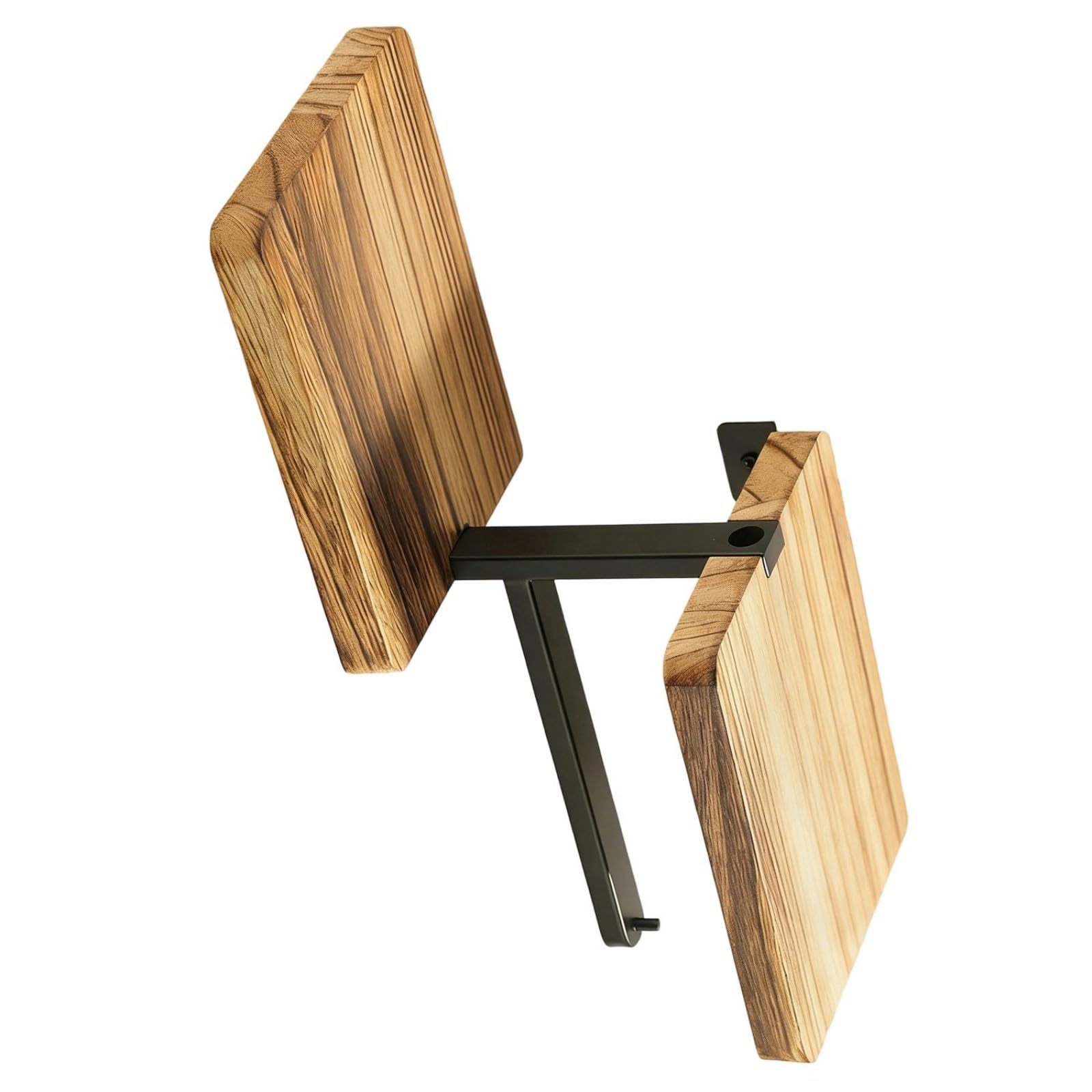 Holder with Shelf Wooden Tissue Paper Roll Bathroom Wall Mounted Toilet Papers Rack with Wipe Wooden Bathroom Tissue