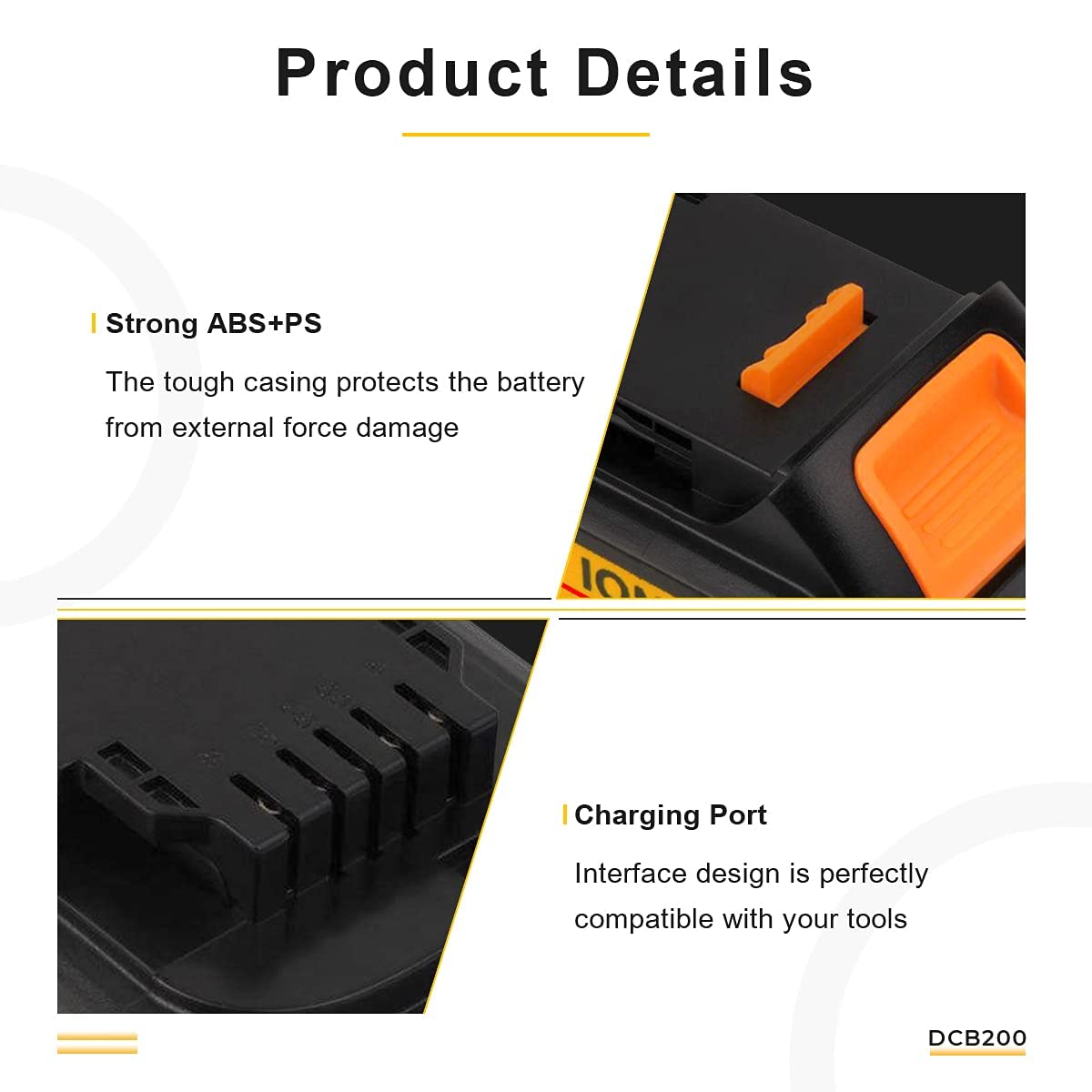 4 sztuki 18 V 6,0 Ah akumulator zapasowy do akumulatora Dewalt DCB184 DCB184B-XJ DCB180 DCB181 DCB182 DCB183 DCB185 18V XR akumulator do elektronarzędzi