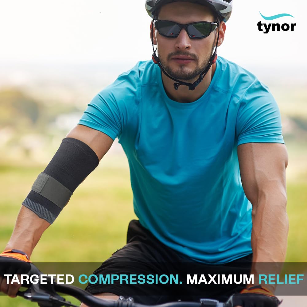 TYNOR Elbow Support, Grey, Medium, 1 Unit 3