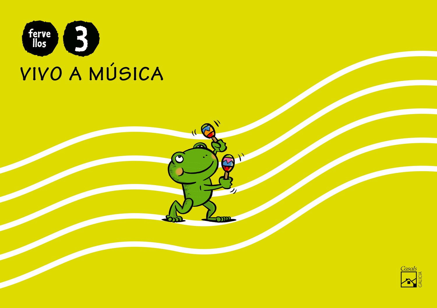 Cuaderno Vivo a música 3 años. Fervellos - 9788421840948