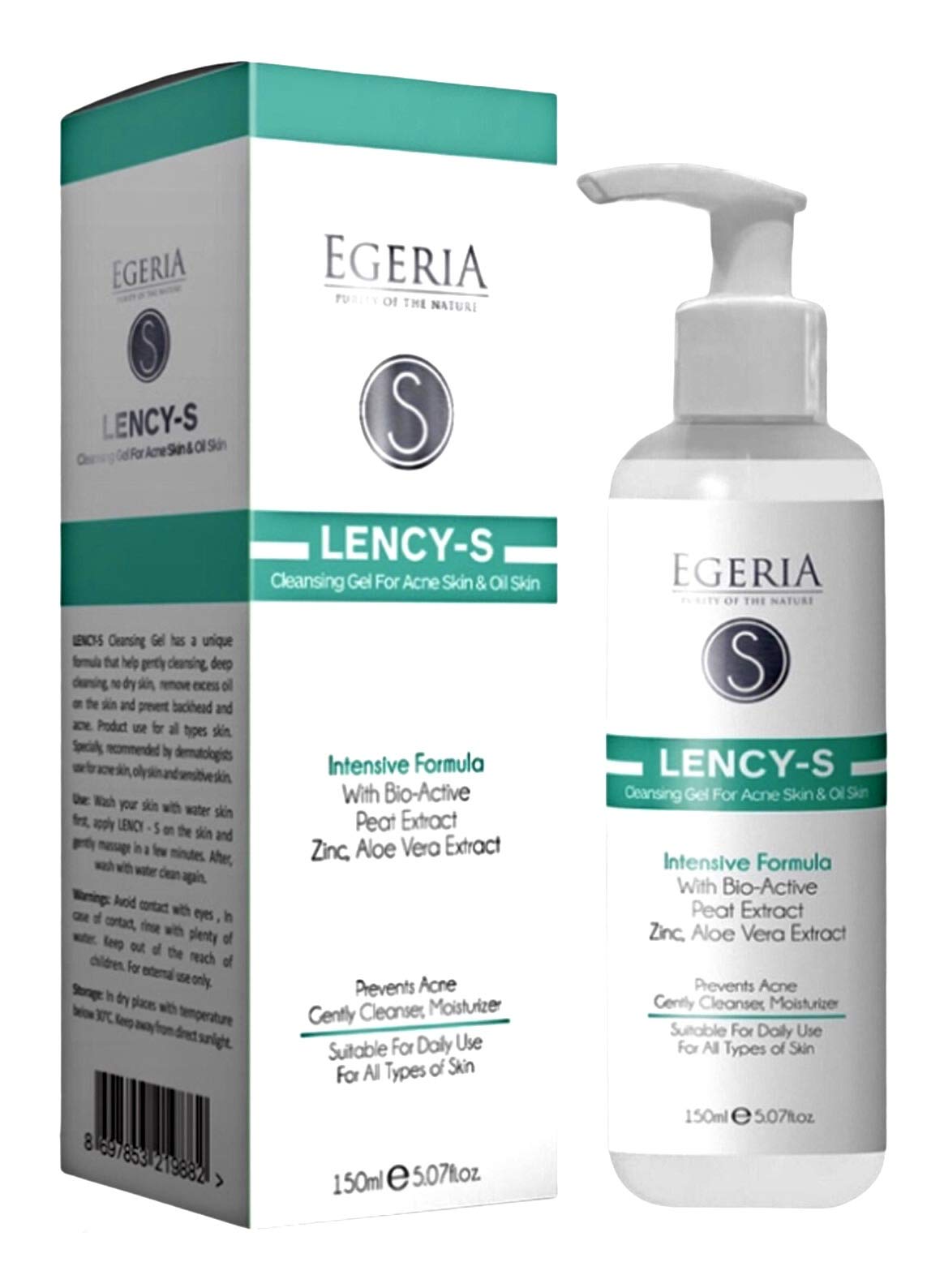Lency Akne Ve Yağlı Cilt Temizleme Jeli 150ml