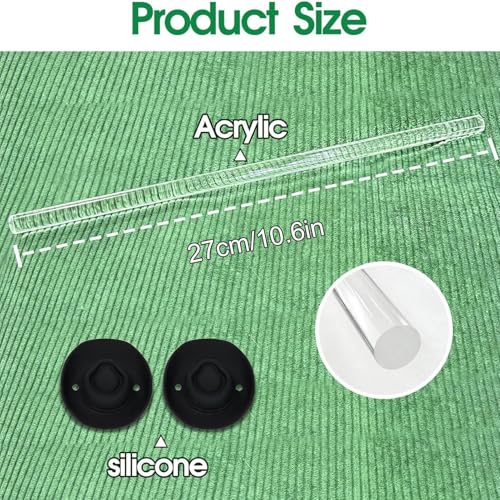 Yarn Spinner for Bag Acrylic Yarn Holder for Crochet Knitting Project Bag Transparent Crochet Spinner for Crocheting and Knitting Crochet Accessories