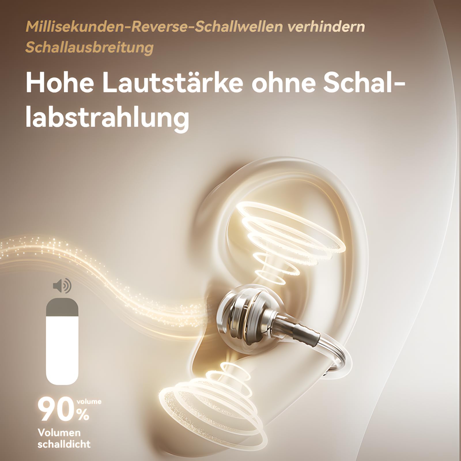 SANAG Open Ear Kopfhörer, Bluetooth 5.4 Sport Kopfhörer mit 50 Std. Spielzeit, Clip on Kopfhörer Bequem & Sicherer Halt, Luftleitung Kabellos, IPX4 Wasserdicht, Headset für Laufen & Fitness