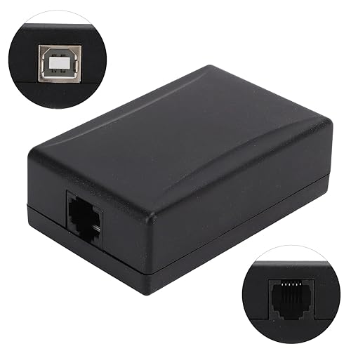 Miniatura 5 de Dioche Controlador de cajón de efectivo, alimentado por USB, Plug and Play, conexión múltiple, material ABS para control de cajones de efectivo