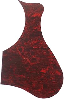 Universal Self Stick thin acoustic guitar pickguard,style-10 Red Tortiose