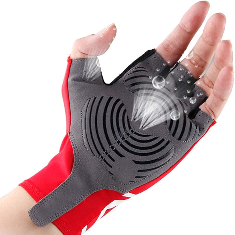 Buy Klevsoure Breaking Wind Cycling Half Finger Gloves Anti-slip