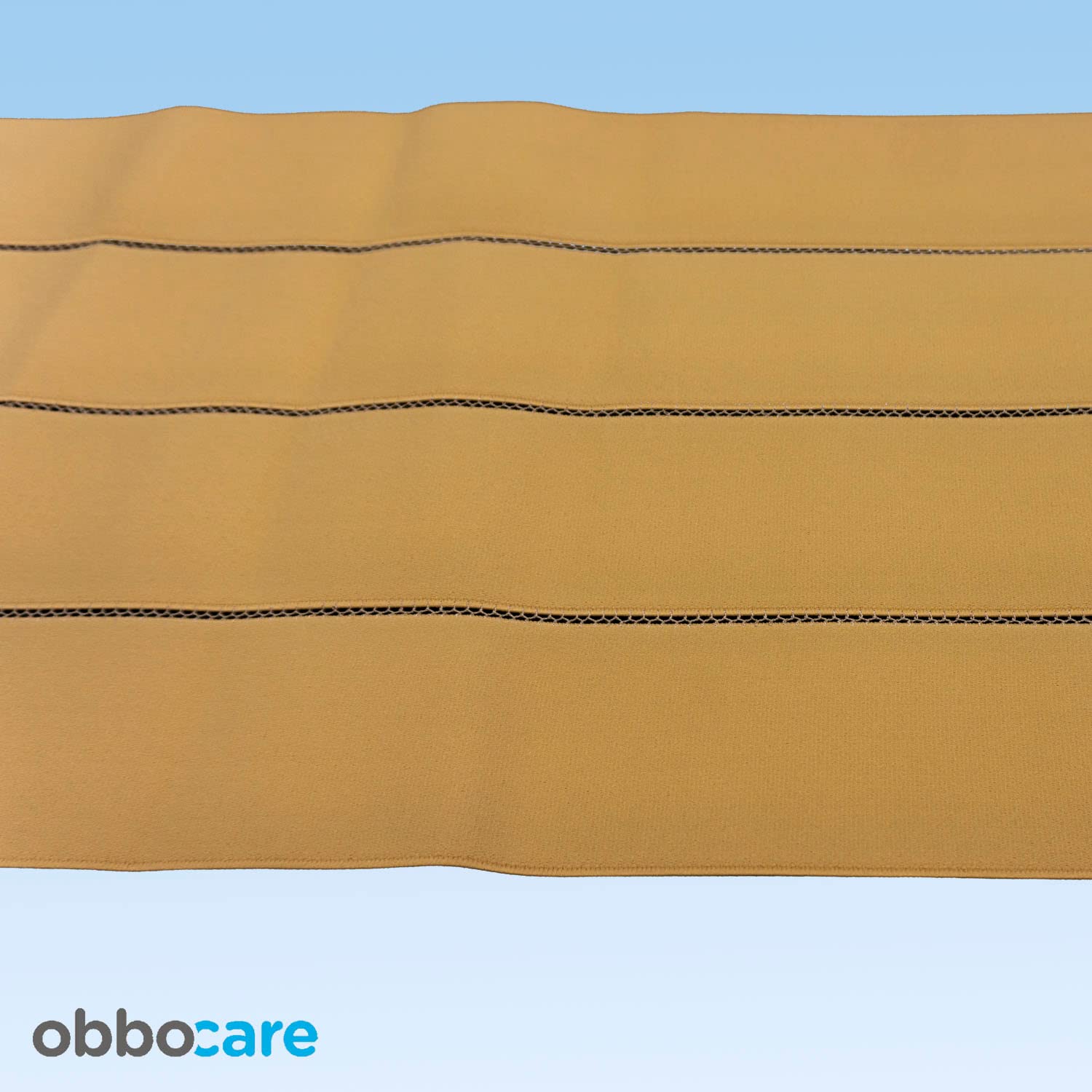 Bandaje Abdominal Standard Con 4 Bandas Elásticas Que Permiten Una Óptima Adaptación A Cada Perfil Anatómico. Color Beige. Talla Xl
