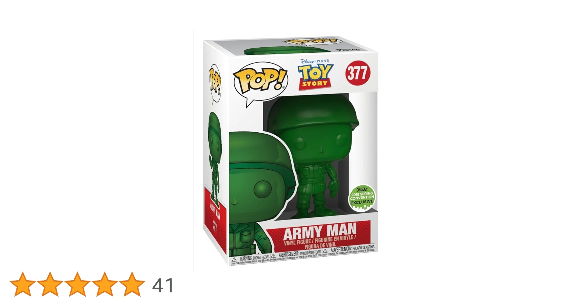 トイストーリー☆ファンコポップ　限定　アーミーマン Amazon.co.jp: ファンコ ポップ FUNKO POP! 2018 スプリング