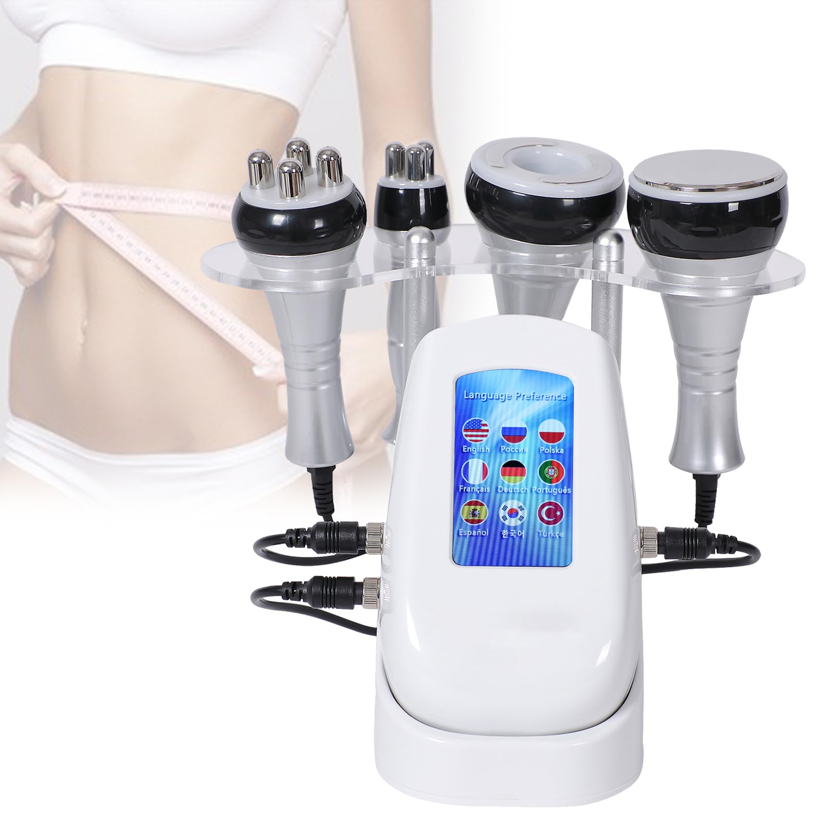 Masseur de soins de la peau multifonctionnelle et appareil corps 4 en 1