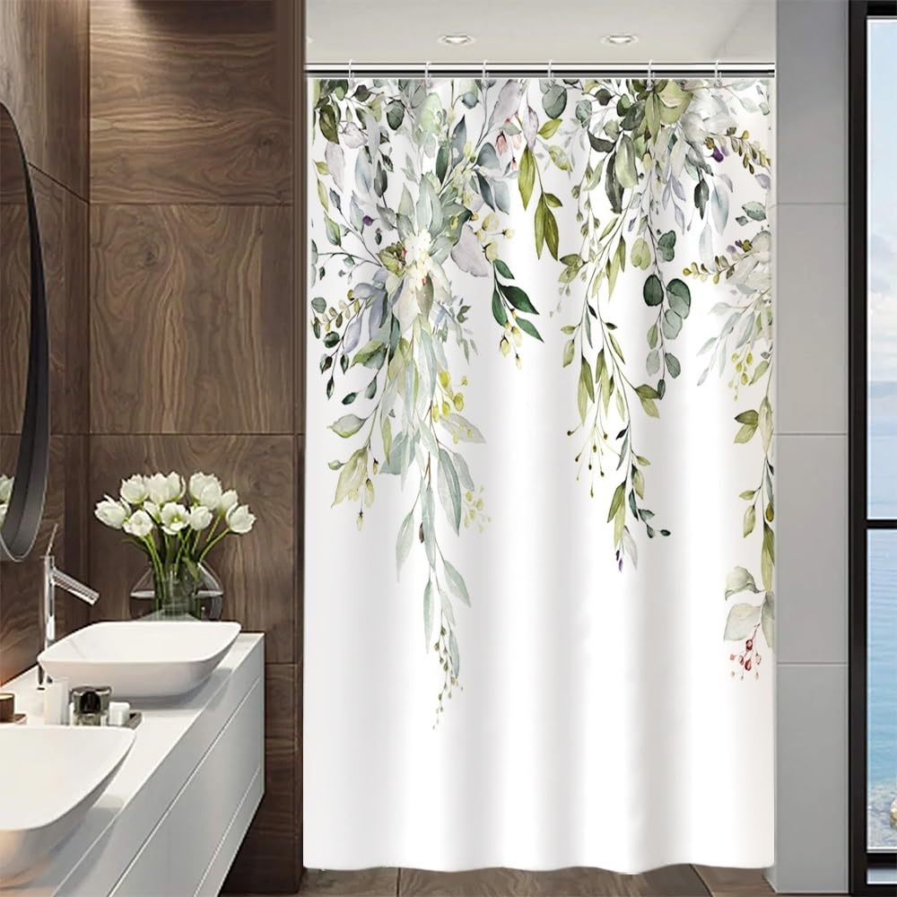 Uiiooazy Eucalyptus Shower Curtain - Image 2