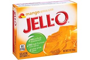 The Zesty Goodness of Jell-O Mango Gelatin Mix