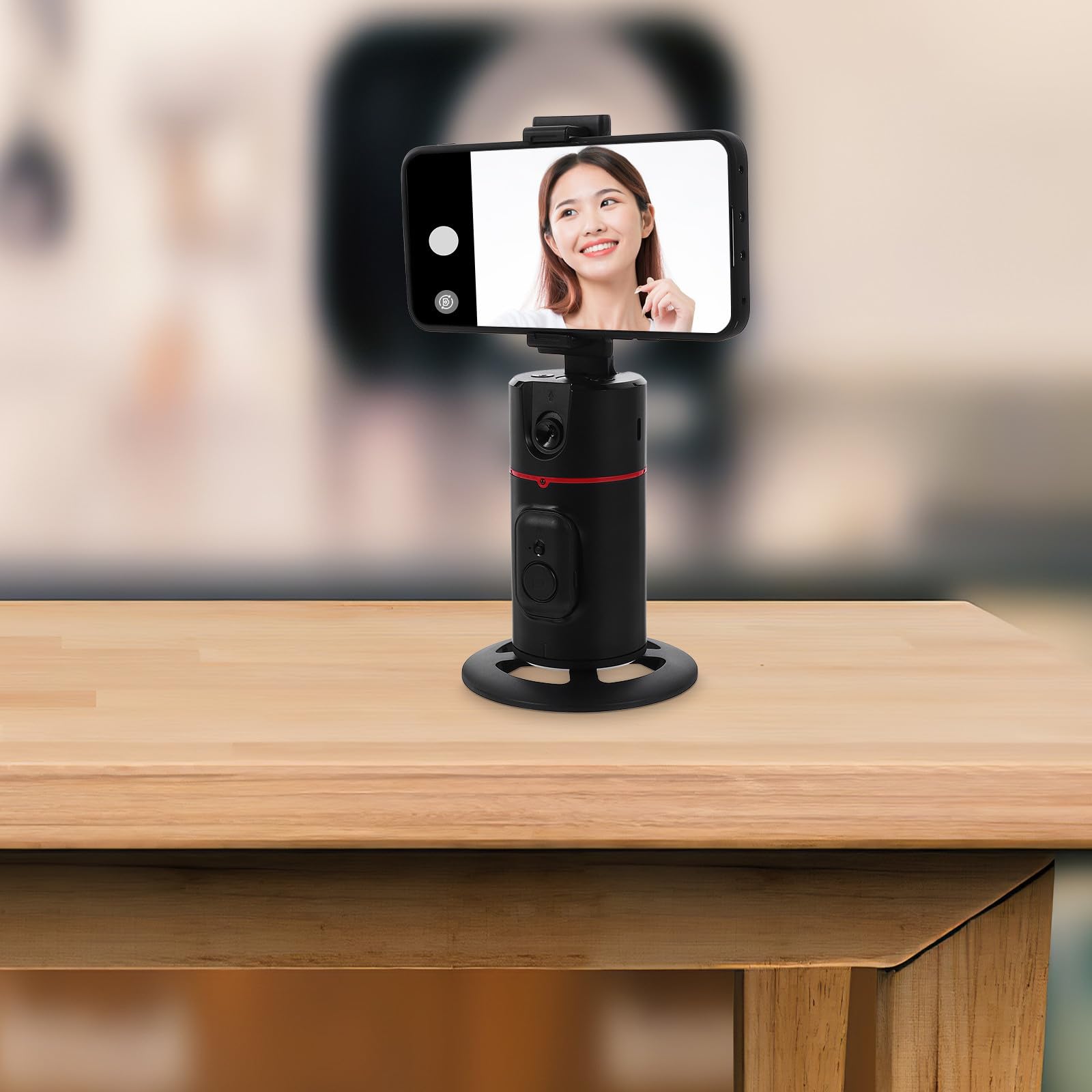 Estabilizador de Teléfono de Mano con Seguimiento Facial Automático