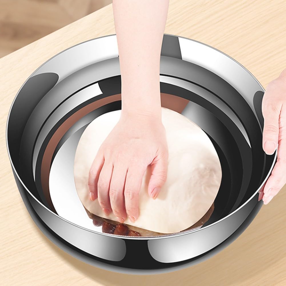 Wok in acciaio al carbonio pre-stagionato per cottura professionale, per friggere su piani cottura a induzione a gas ed elettrici (24 cm (coperchio))