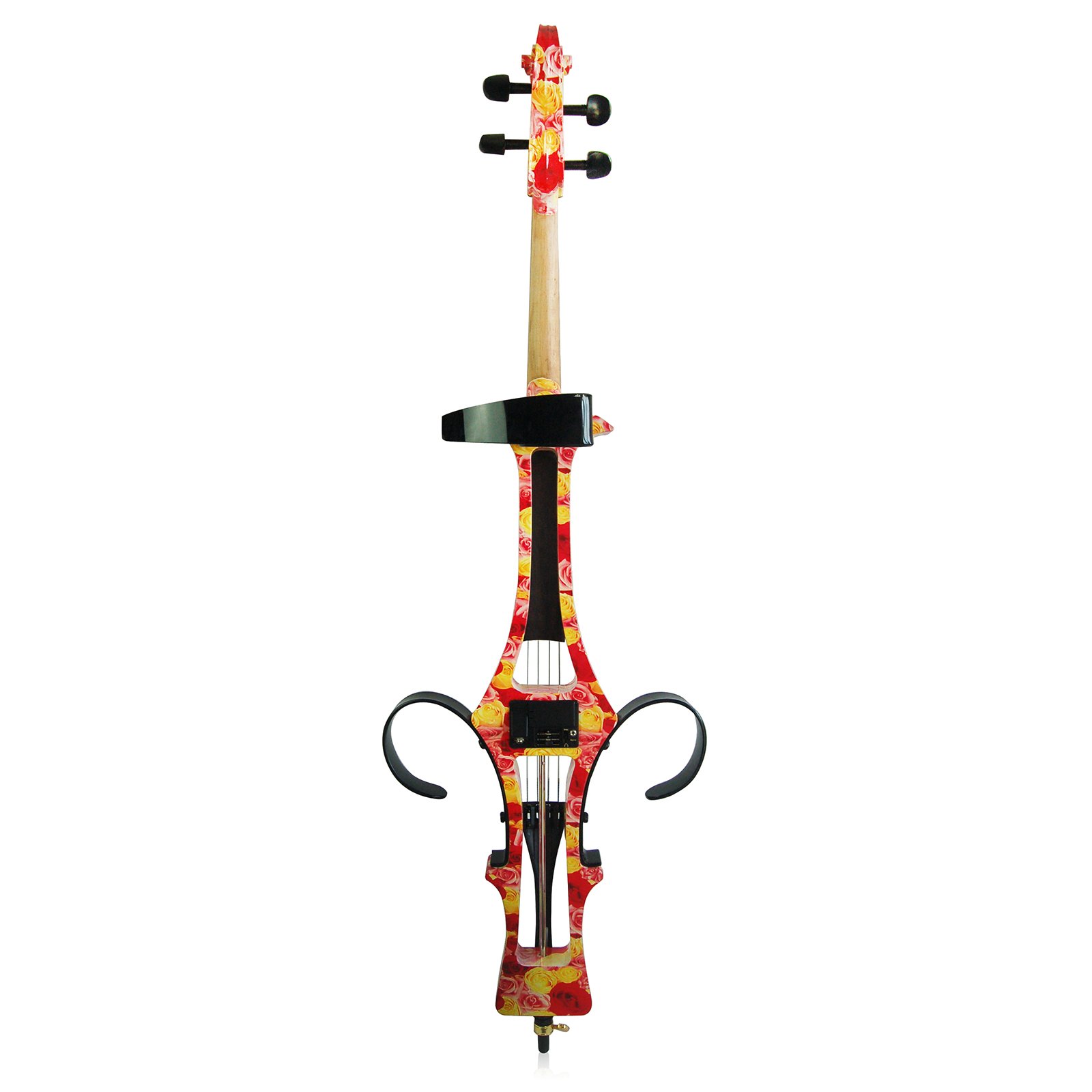 Aliyes Handmade Professionali Donne/Gril Legno Solido Violoncello Elettrico 4/4 Full Size Silenzioso Elettrico Violoncello Rosa
