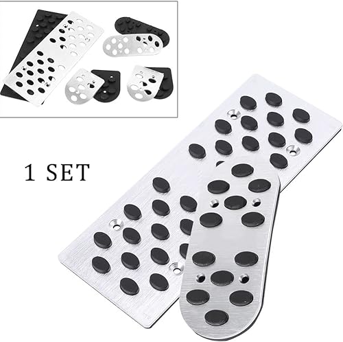 Miniatura 4 de FSFY - Juego de pastillas para pedal de pedal de freno manual antideslizante para Mazda 2 3 6 MX-3 MX-5 MX-6 RX-7 RX-8 con modelos de transmisión