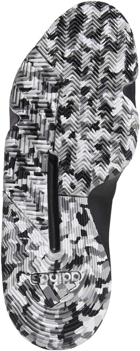 adidas Pro Bounce 2019 Shoe - Men's Basketball Core Black/White/Grey - Image 3