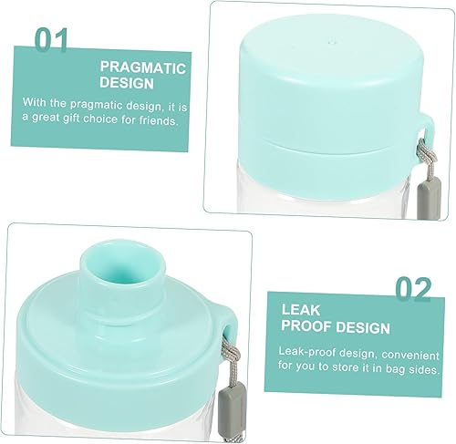 Miniatura 2 de NOLITOY 5 unids al aire libre portátil botella de mano al aire libre botella de almacenamiento botella portátil botella deportiva botella de viaje a