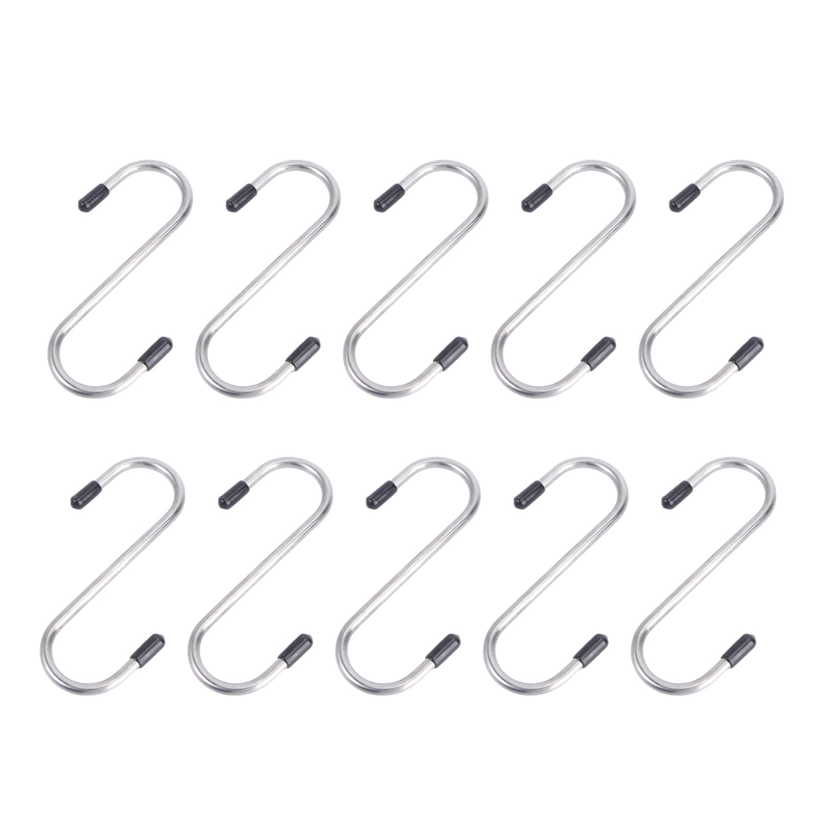 VASDEV Clips de Metal Heavy Duty Metal Clips Heavy Duty 2 Piezas Ganchos en Forma de S Ganchos de Alambre en Forma de s Mini Ganchos de Adorno Ganchos de Enredaderas de jardinería Colgado