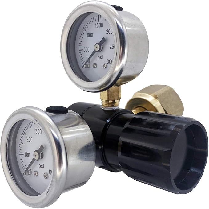 High Flow 475 PSI Carbon Dioxide Co2 Regulator for Off