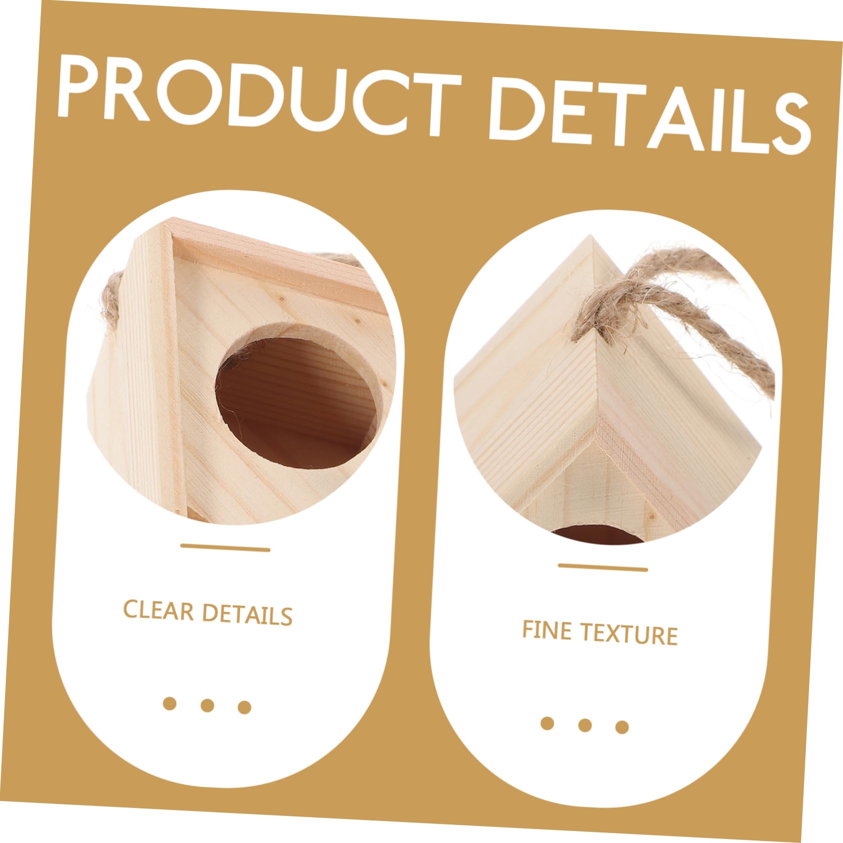 GALPADA 5Pcs Mini Artificial Bird Nest House Ornaments for Garden Decoration Faux Bird Nest Decor for Home Party Creative Touch for Indoor Outdoor Spaces