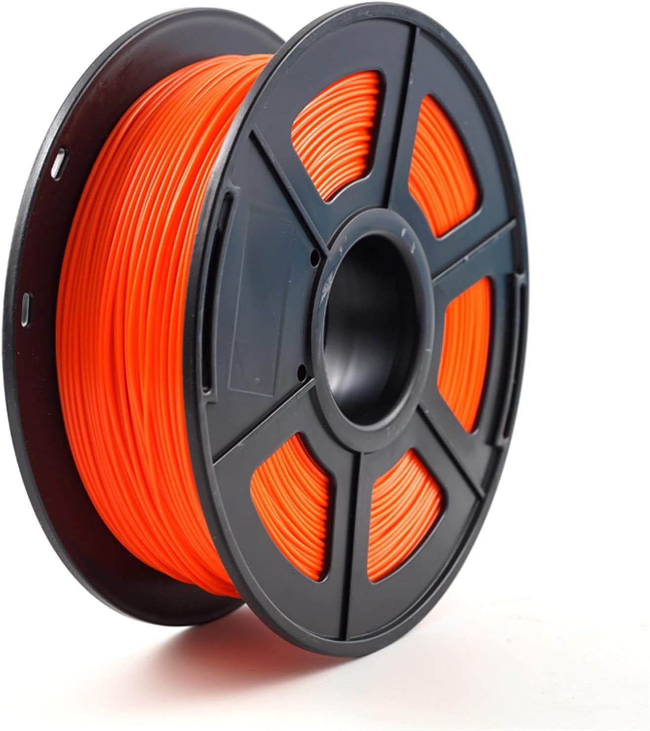 PETG Black 1.75mm 3D Printer Filament 1kg/2.2lbs Plastic Material for FDM 3D Printer (Color : Orange)