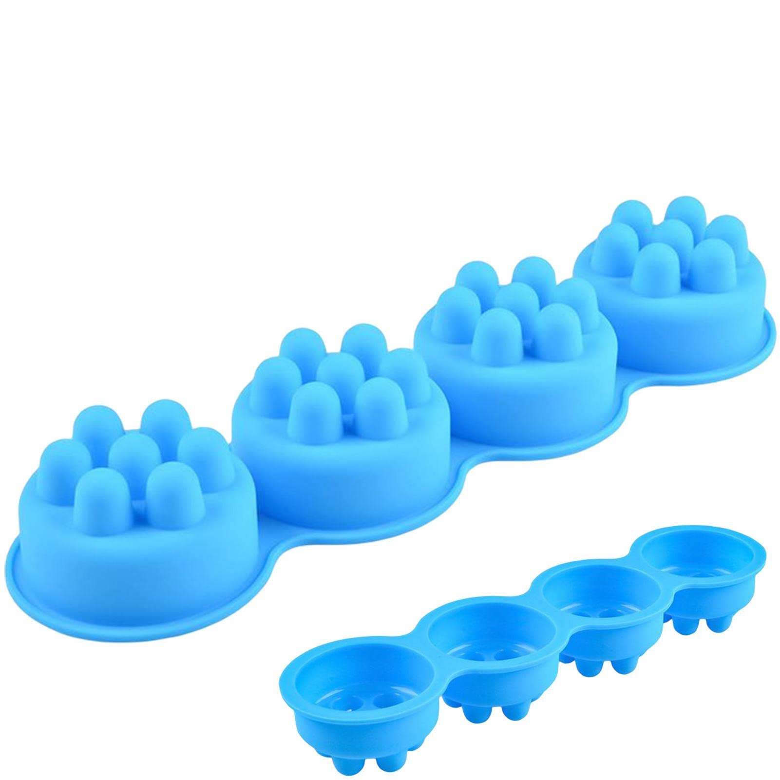 Imtrub A Massage Silicone Mold - Hair Brush Silicone Mould - Soap Molds For Soap Making, Silicone Baking Moulds For Chocolate, Fondant, Soap, Jelly
