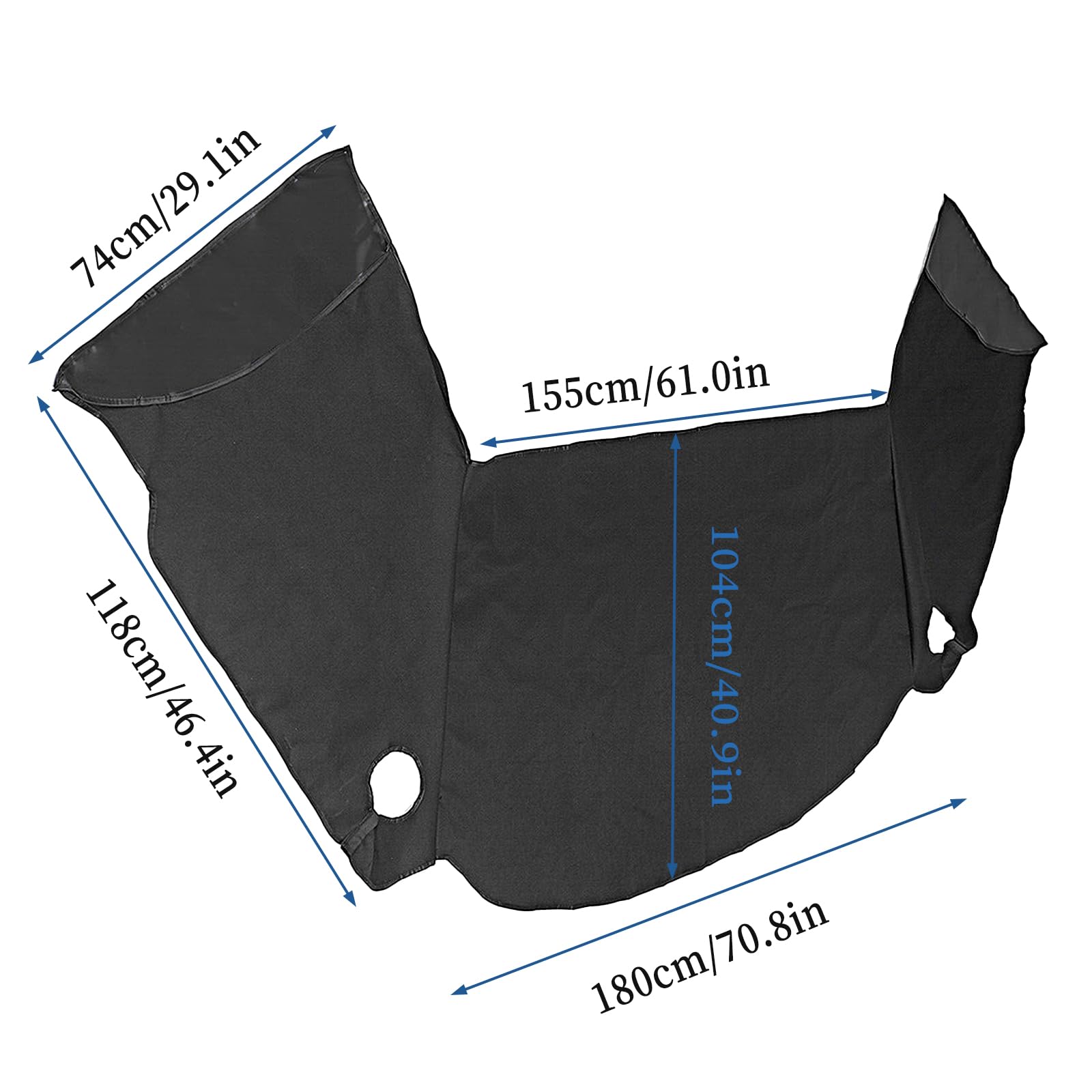 MaxAwe Frontscheibe Wrap Cover für VW T6, 600D Oxford Gewebe Auto, auto windschu