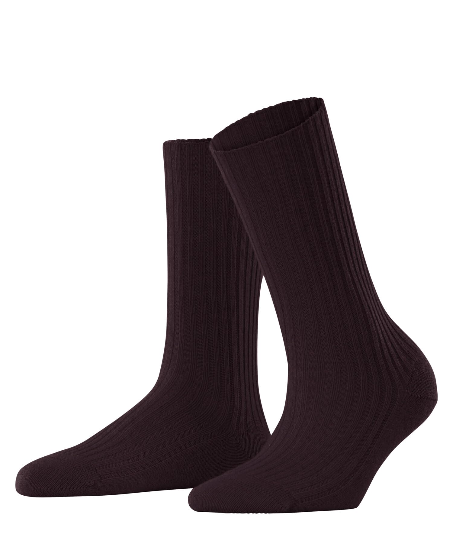 FALKE Women's Cosy Wool Boot Socks, Warming, Merino Cashmere, Crew Length, Light Stockings, Trendy Clothing, 1 Pair