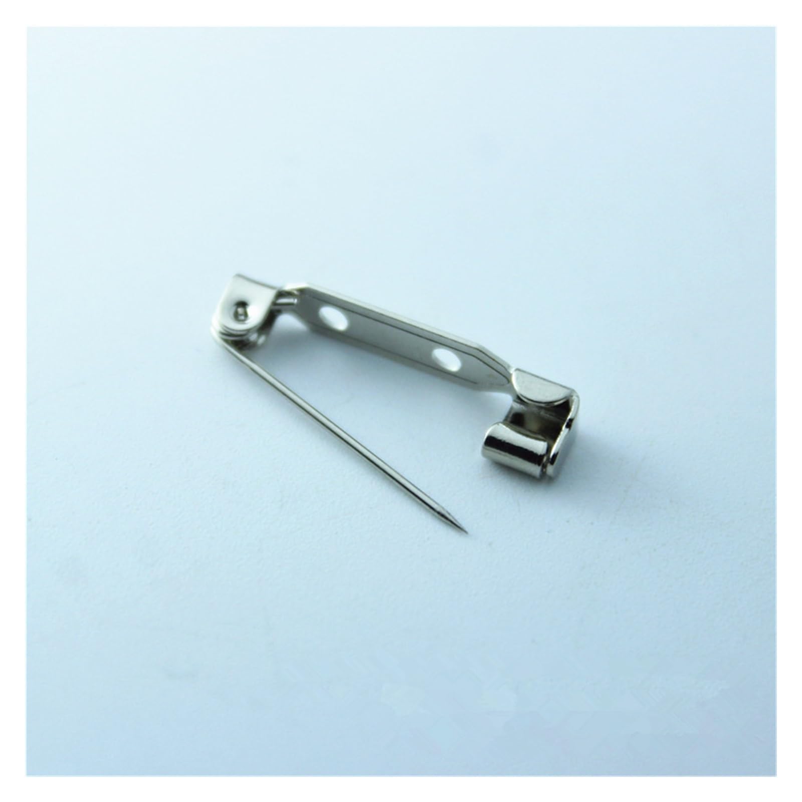 magnetyczne zapięcia do broszek, agrafki, Broszka z podstawą, uchwyt na identyfikator, 10 sztuk, różne rozmiary, złoto, stal nierdzewna, żelazo(Iron,15mm)