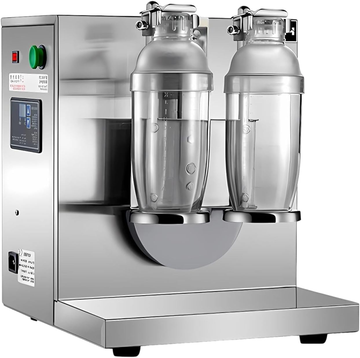 Machine à shaker automatique double tasse pour bubble tea et thé au lait 120W