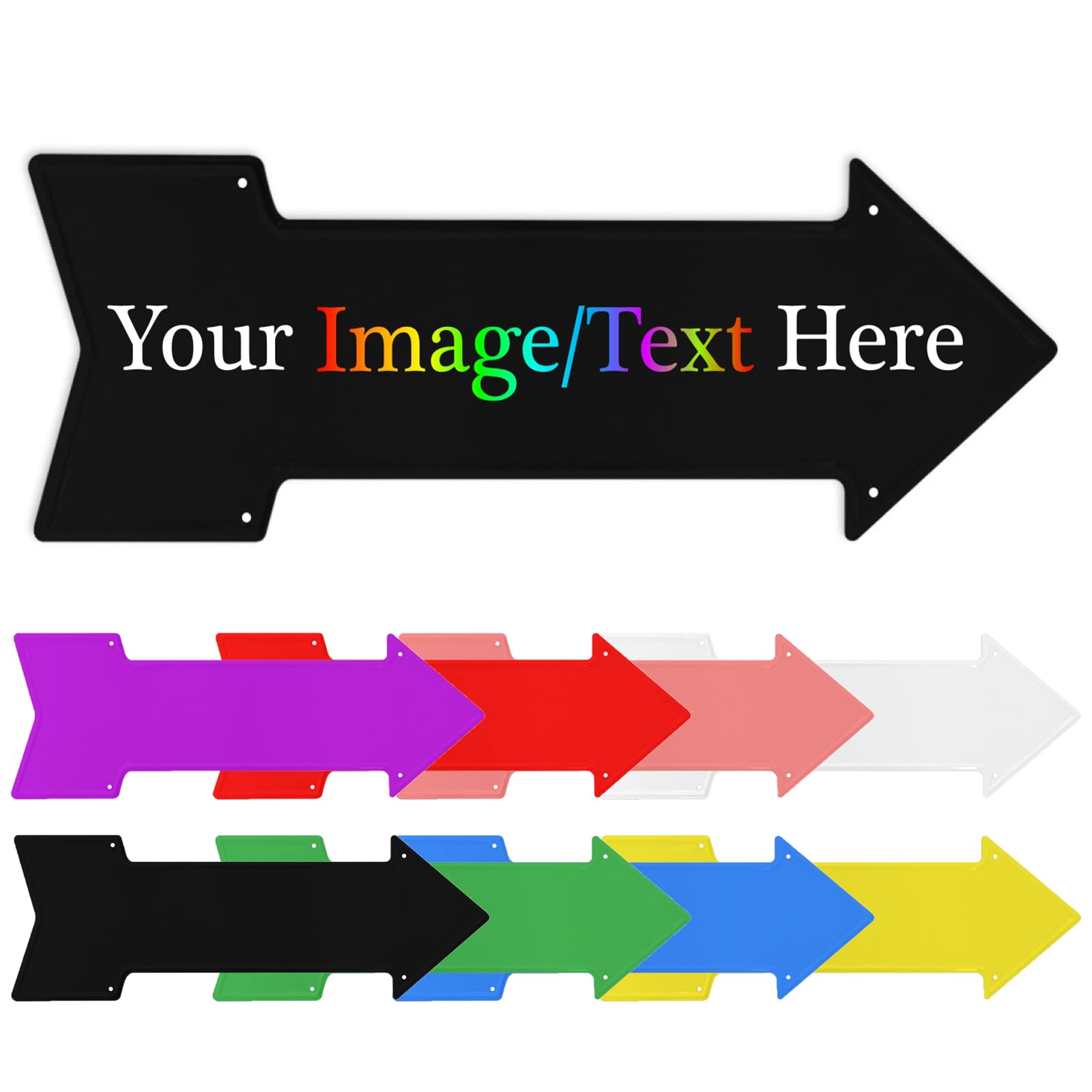 AOOEDM Personalise Right Arrow Sign Man Cave Street Sign Custom signs for home decor Rustic Street Plate Sign for Bar Cafe Restaurant Shop