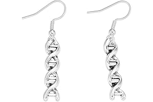 Earrings Embodying Biology's Enigmatic Allure