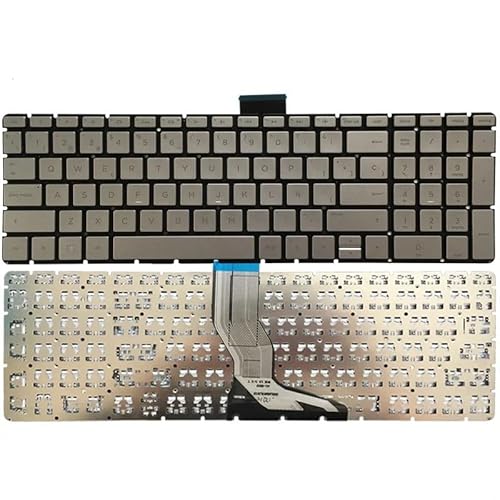 HP 15S-DY 15-DY 15T-DY 15-EF 15S-EQ TPN-Q201 TPN-Q222 TPN-W127 TPN-C129 ラテン語/ロシア語/米国/英国/スペイン語ノートパソコンキーボード用(Silver SP No backlit)