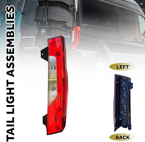 Miniatura 7 de Compatible con Mercedes Sprinter W907 910 - Luz trasera con bombillas 2019-2021 (par)