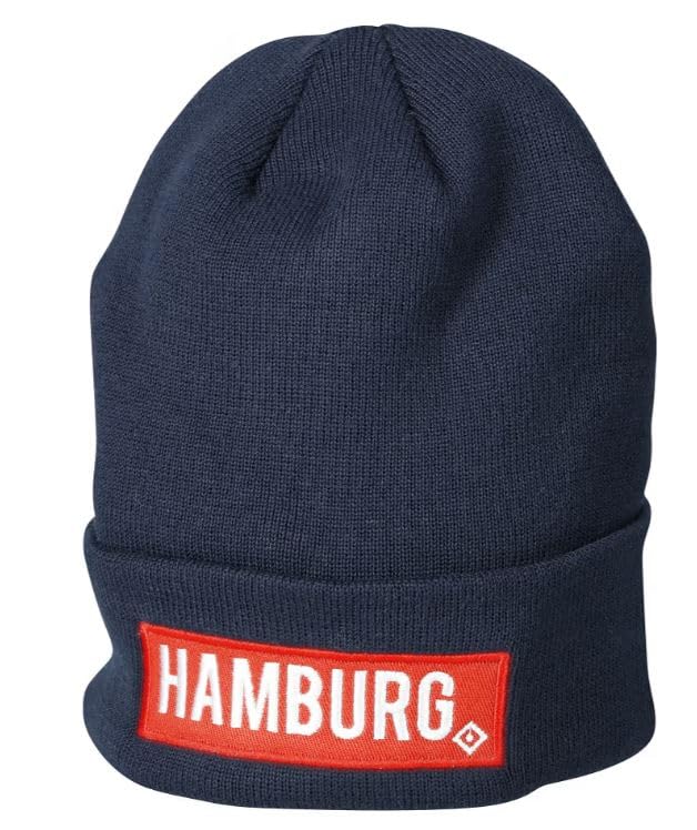 Hamburger SV HSV Svein Bonnet d'hiver Bleu foncé