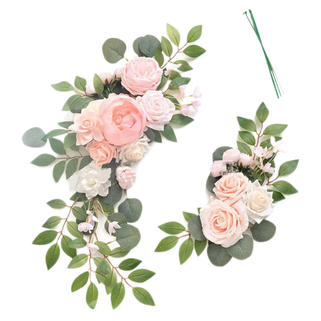 Fleurs artificielles pour arc de mariage d'exception et décoration florale de prestige