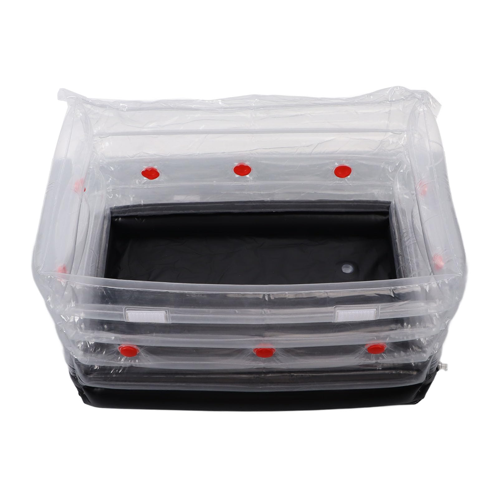 Sorandy Mushroom Monotub Kit, Home Inflatable Mushroom Grow Kit with Breathable, Light Permeable, Anticorrosion, Mushroom Growing Still Air Box for Fresh Air Exchange