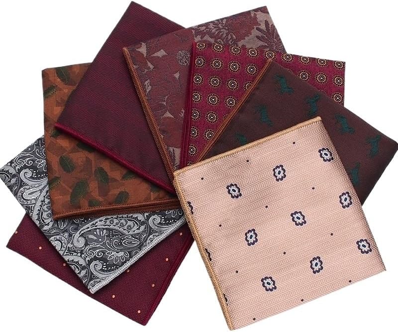 Men's Polyester Wedding Handkerchief Party Chest Scarf Suit Accessory Business Pocket Square