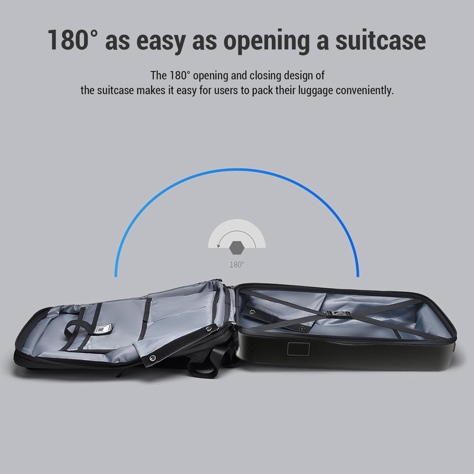 Hyuduo Custodia da Viaggio Rigida Rettangolare per Satellite, Materiale in Cotone per PC, vestibilità Compatta Espandibile per Mini Borsa da Viaggio per Accessori Elettronici, da 18,5 X 12,2 X 3,9 a